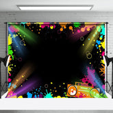 Aperturee - Spotlight Pigment Radio Hiphop Dance Party Backdrop